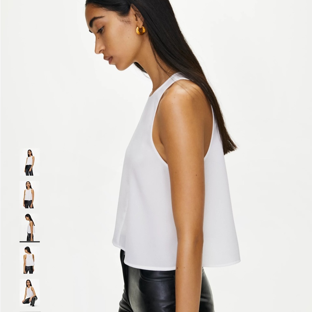 ARITZIA WILFRED|| Ultrasuede Octave Crop - Picture 1 of 9